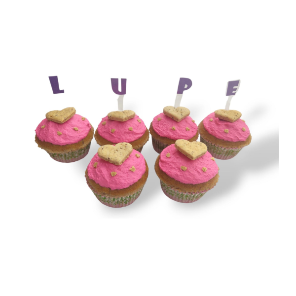 Cupcakes por 6 unidades decorados